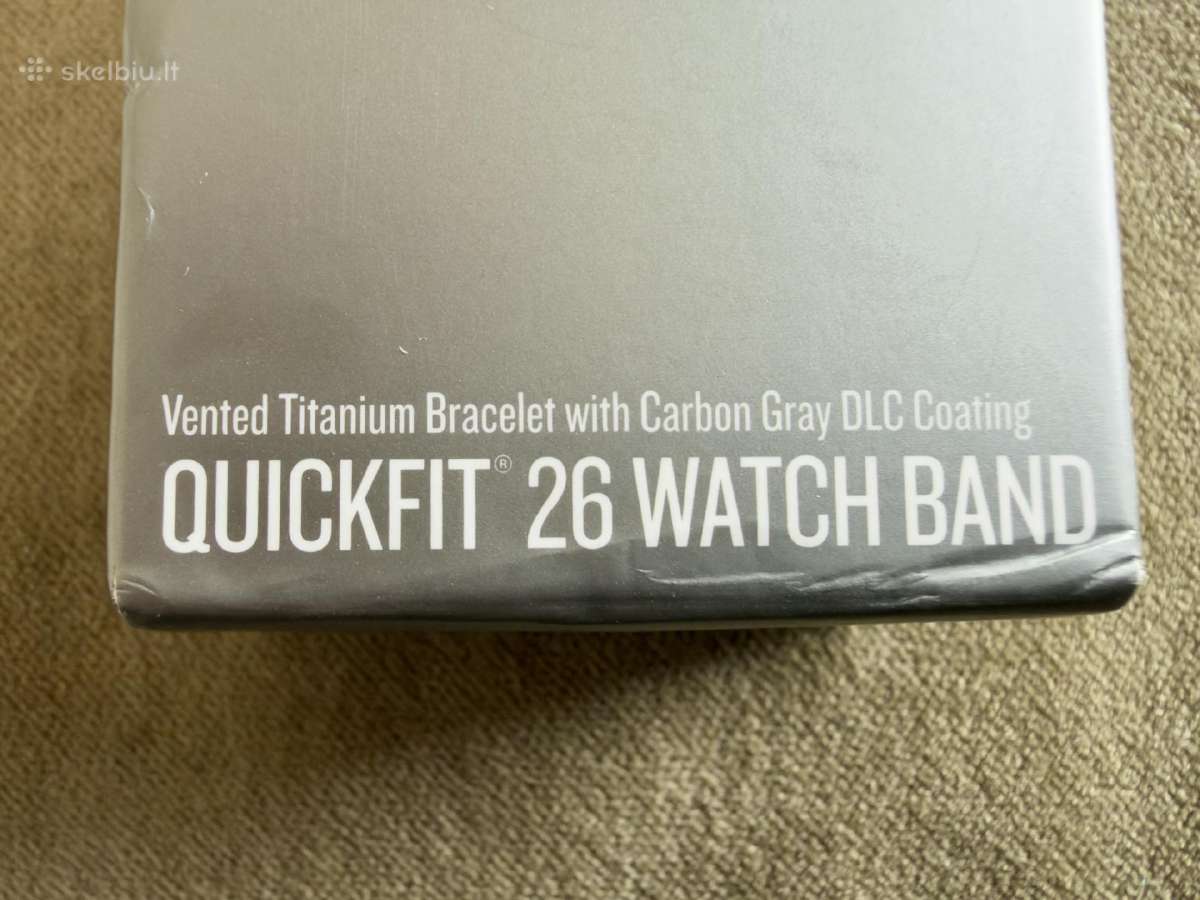 Garmin 26mm Vented Titanium Carbon Gray Dlc - nuotraukos Nr. 7