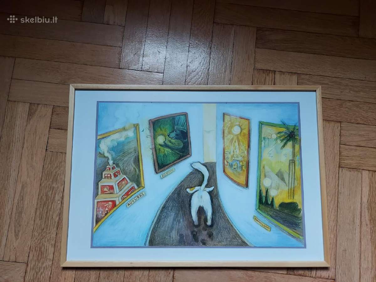 Parodinis medinis rėmas su antirefleksiniu stiklu - nuotraukos Nr. 4