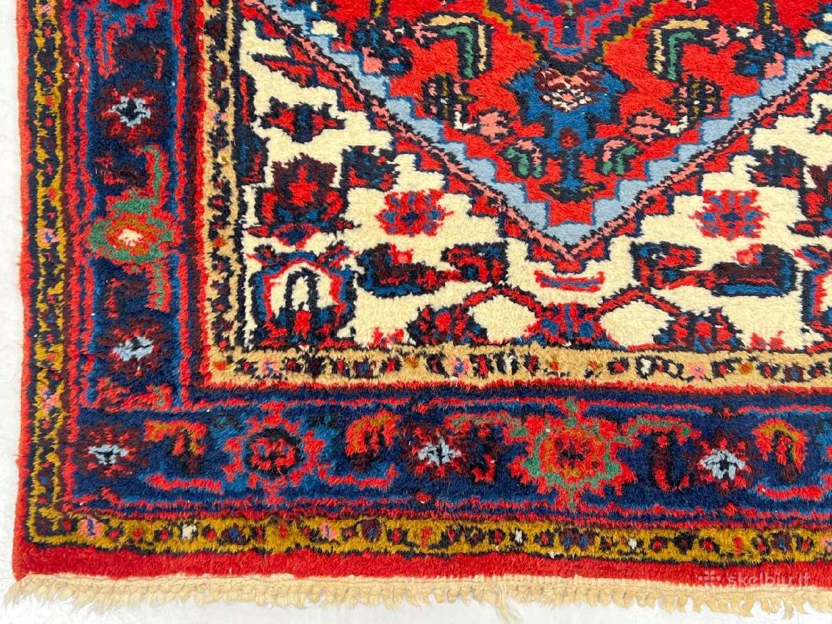 Vilnonis rankų darbo kilimas "Hamadan" - nuotraukos Nr. 7