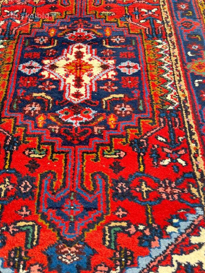 Vilnonis rankų darbo kilimas "Hamadan" - nuotraukos Nr. 9