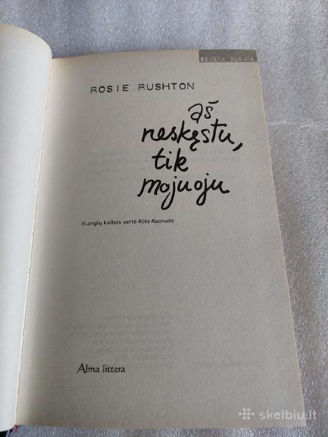 Aš neskęstu, tik mojuoju - nuotraukos Nr. 2