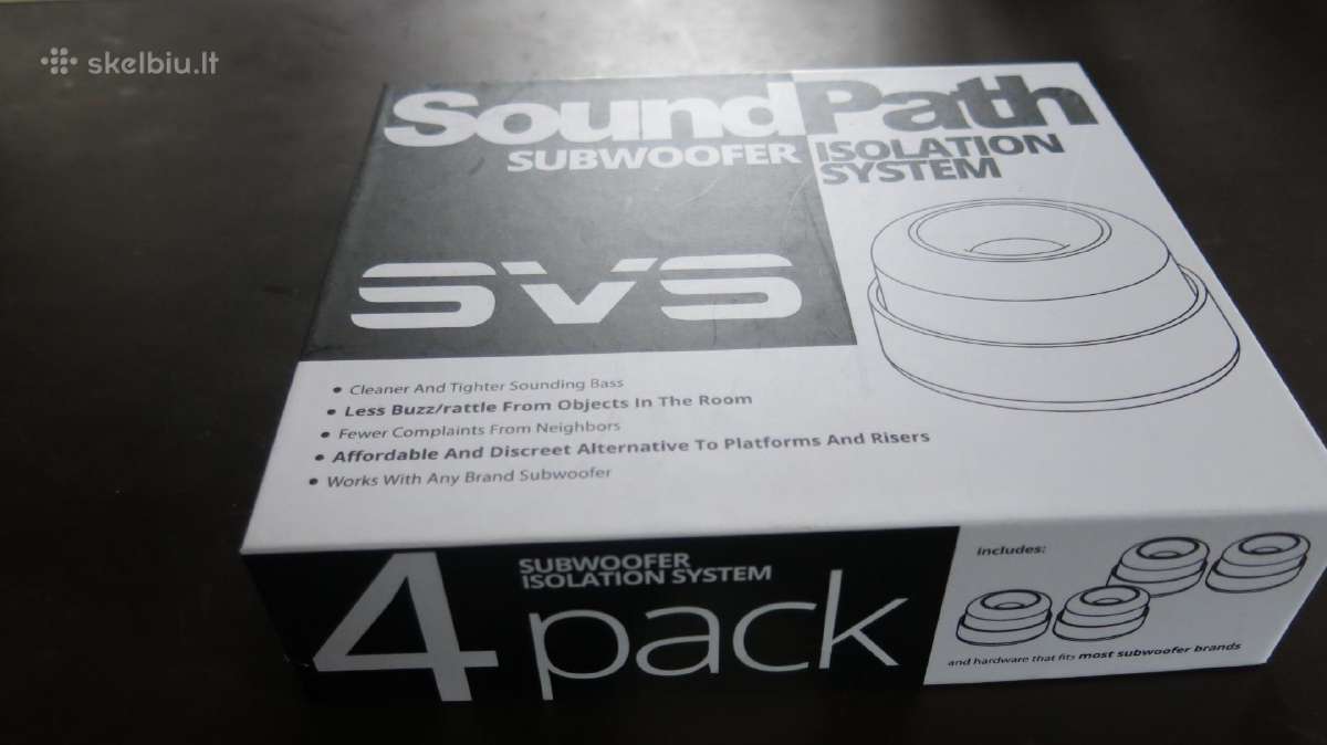 Svs soundpath izoliacinės kojelės - nuotraukos Nr. 3