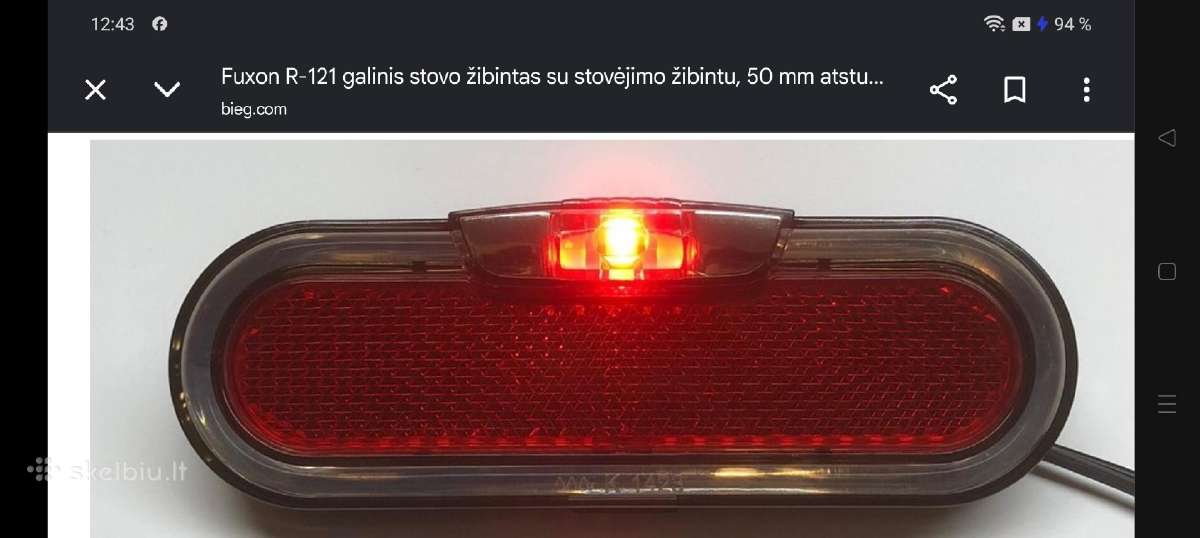 Fuxon elektr /paprastam.+priek+galinis - nuotraukos Nr. 17