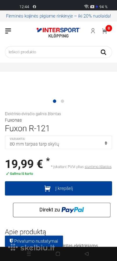 Fuxon elektr /paprastam.+priek+galinis - nuotraukos Nr. 4