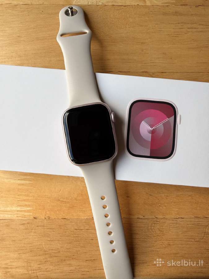 Apple Watch Series 9 – 42mm GPS + Lte – Pink Sand - nuotraukos Nr. 2