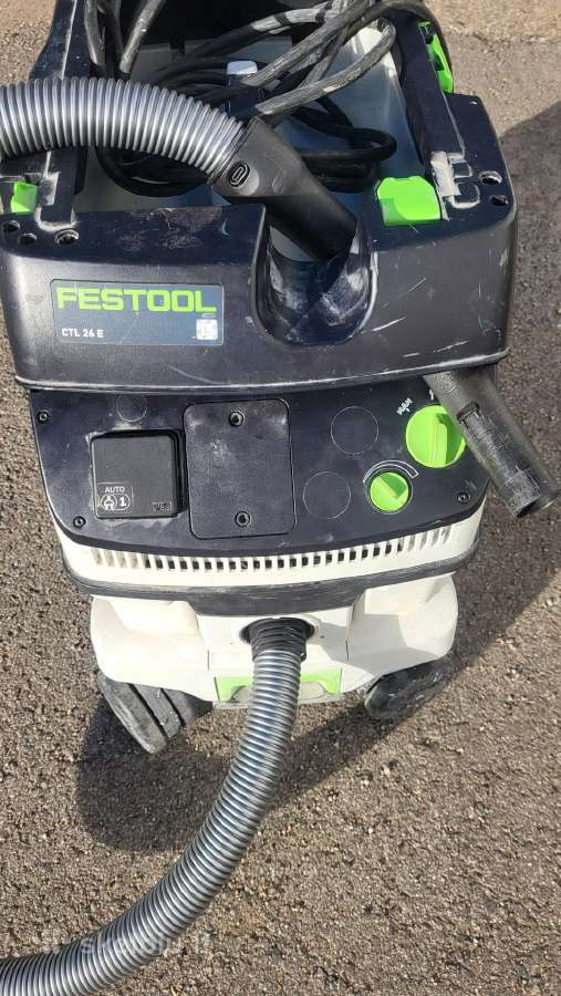Festool Ctl 26e statybinis siurblys 300 eur - nuotraukos Nr. 5