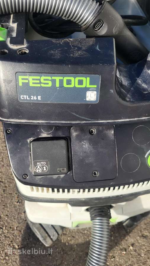 Festool Ctl 26e statybinis siurblys 300 eur - nuotraukos Nr. 6