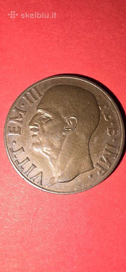 Italija 10 certezimų 1938 - nuotraukos Nr. 2