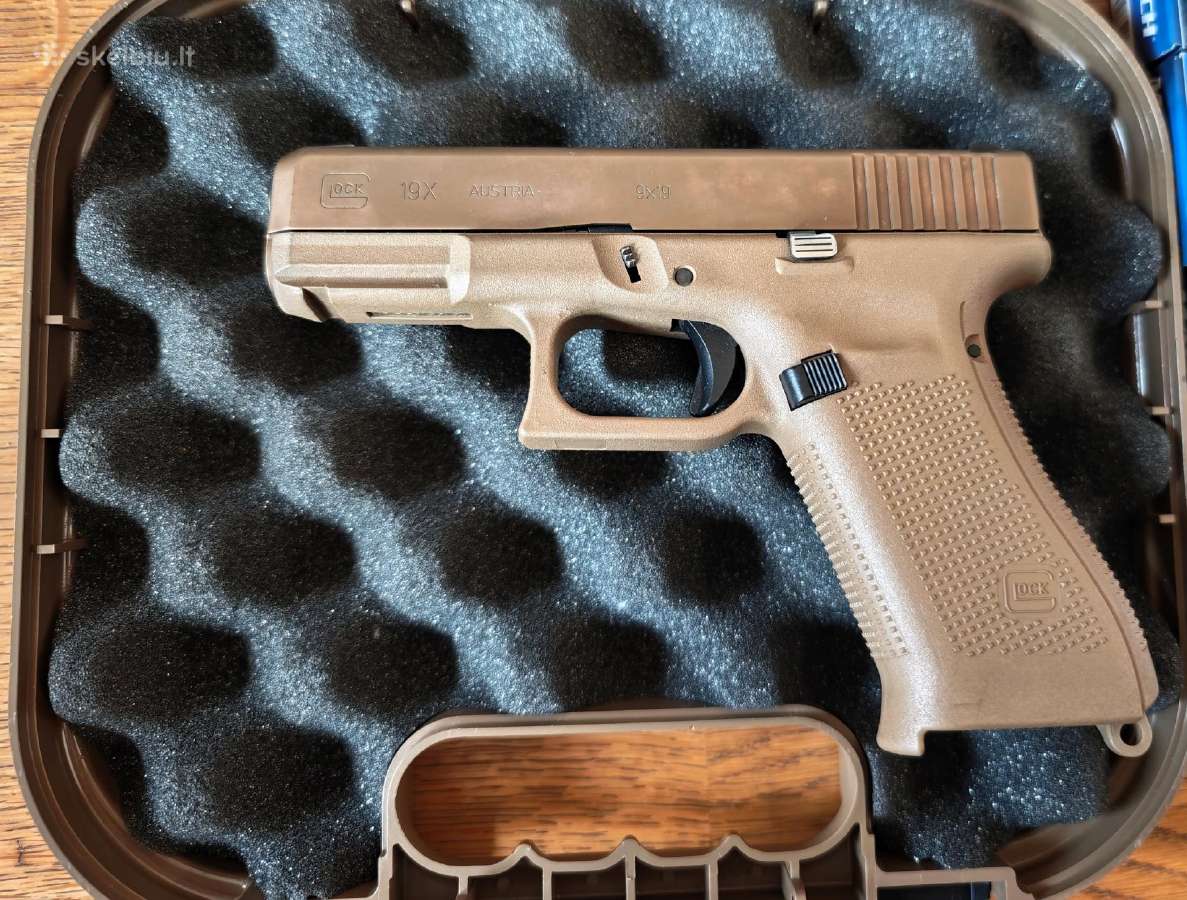 Pistoletas Glock 19x Coyote 9x19 - nuotraukos Nr. 3
