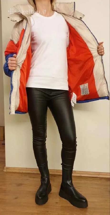 Stilinga šilta oversized Champion striukė - nuotraukos Nr. 4