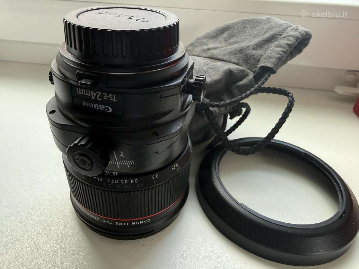 Canon Ts-e 24mm f/3.5l II objektyvas - nuotraukos Nr. 2