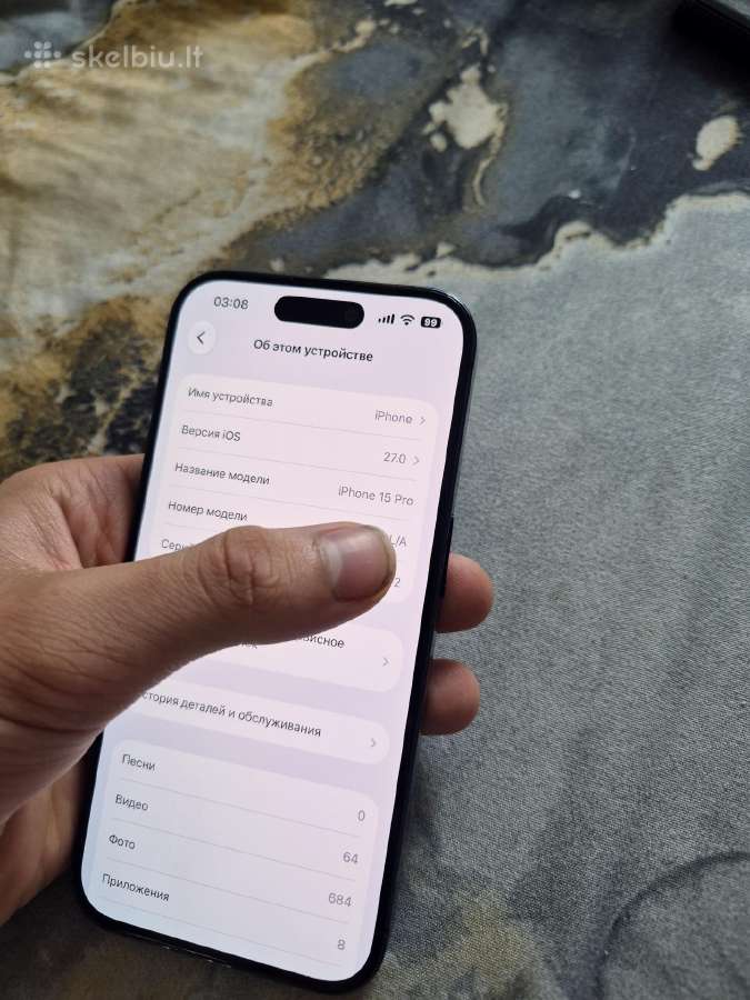 iPhone 15 Pro - nuotraukos Nr. 5