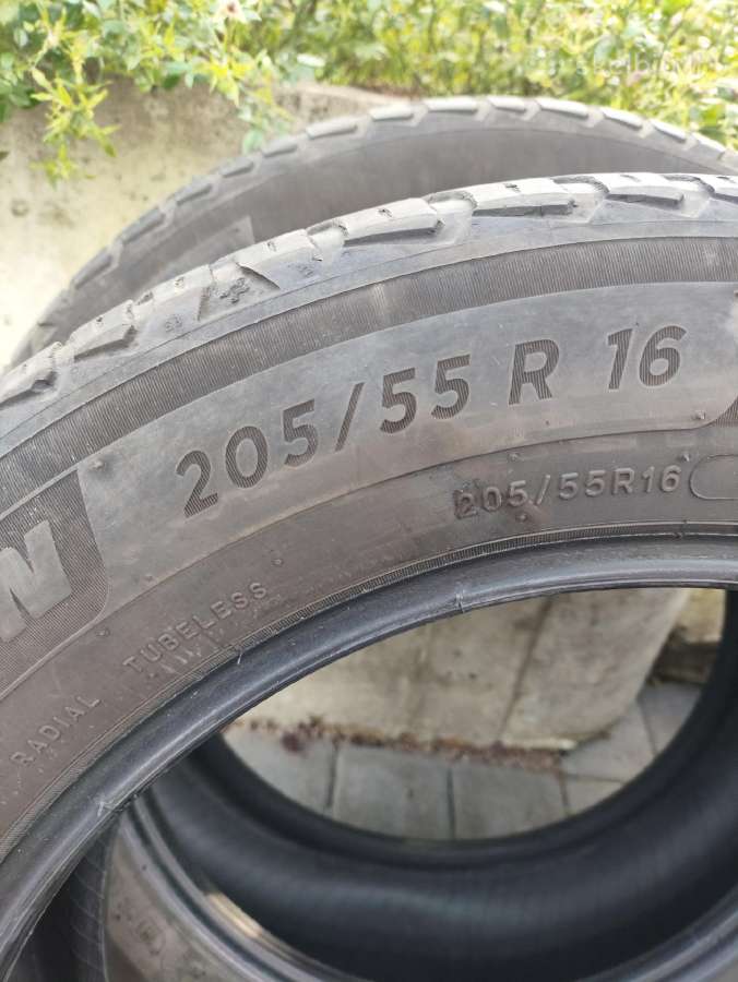 Parduodu universalias padangas Michelin 205/55/16 - nuotraukos Nr. 2