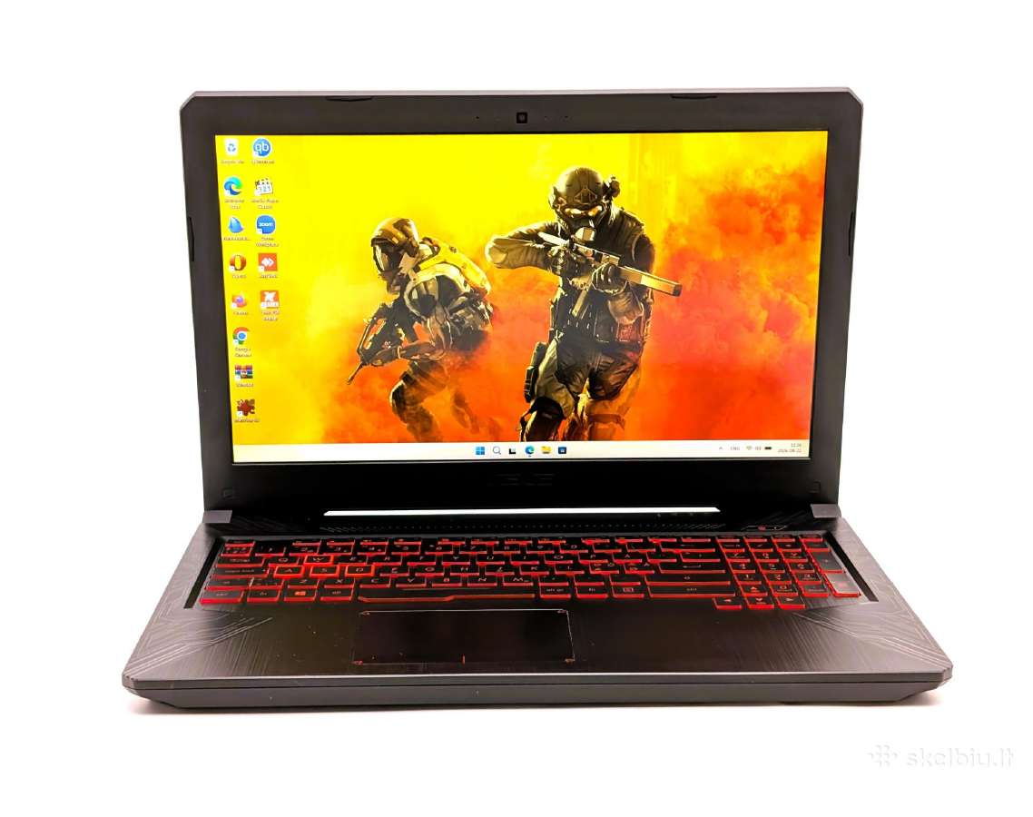 Asus Tuf Gaming i5-8300h Gtx 1060 16gb 512gb - nuotraukos Nr. 2