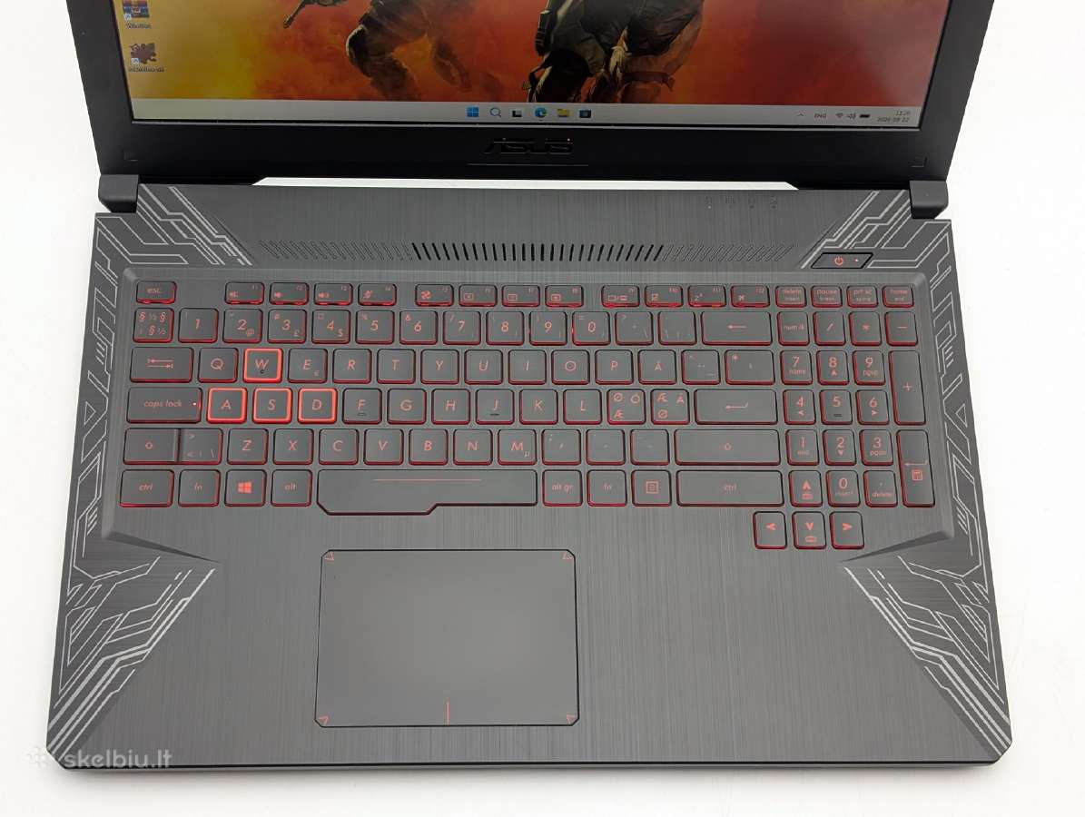 Asus Tuf Gaming i5-8300h Gtx 1060 16gb 512gb - nuotraukos Nr. 4