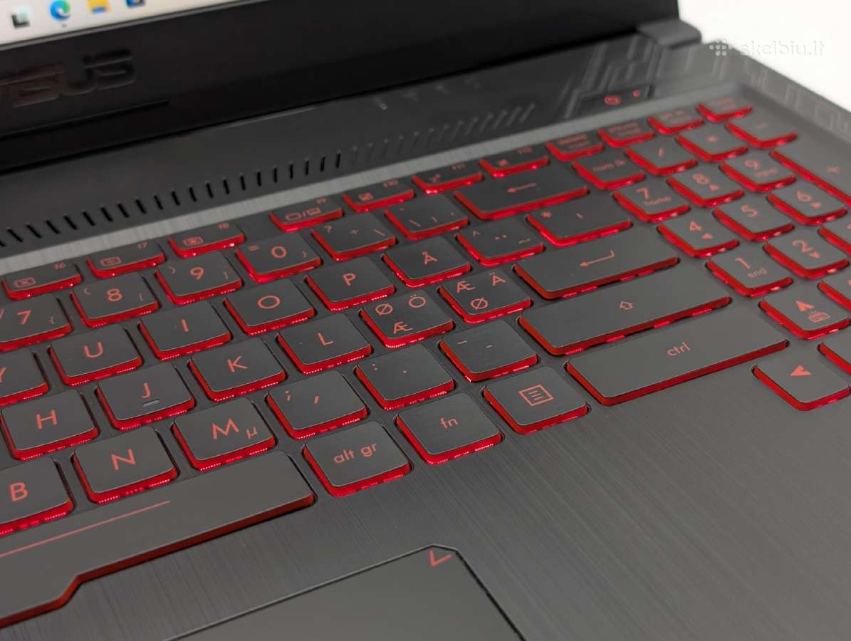 Asus Tuf Gaming i5-8300h Gtx 1060 16gb 512gb - nuotraukos Nr. 5