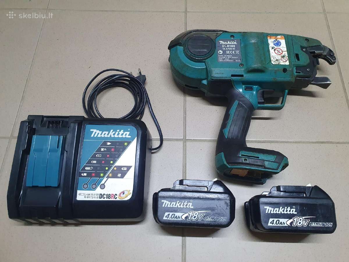 Akumuliatorinis armaturos risiklis Makita Dtr180 - nuotraukos Nr. 3