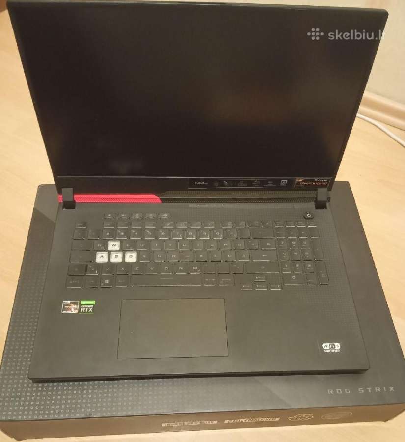 Laptop Asus rog strix g713qm - hx019t - nuotraukos Nr. 5
