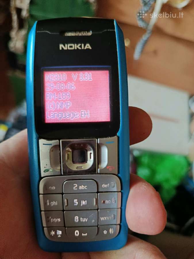 Nokia 6310i ir kiti knopkiniai ir liečiami - nuotraukos Nr. 35