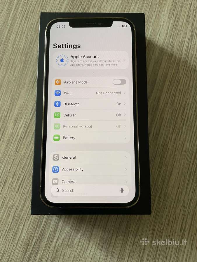 Apple iPhone 12 Pro,128 GB ,Gold. - nuotraukos Nr. 5