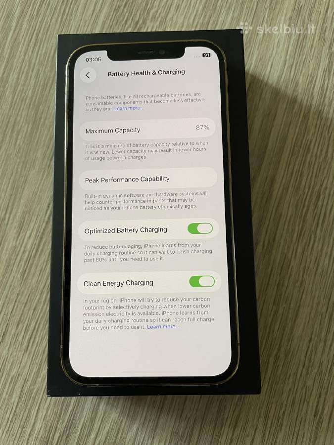 Apple iPhone 12 Pro,128 GB ,Gold. - nuotraukos Nr. 6