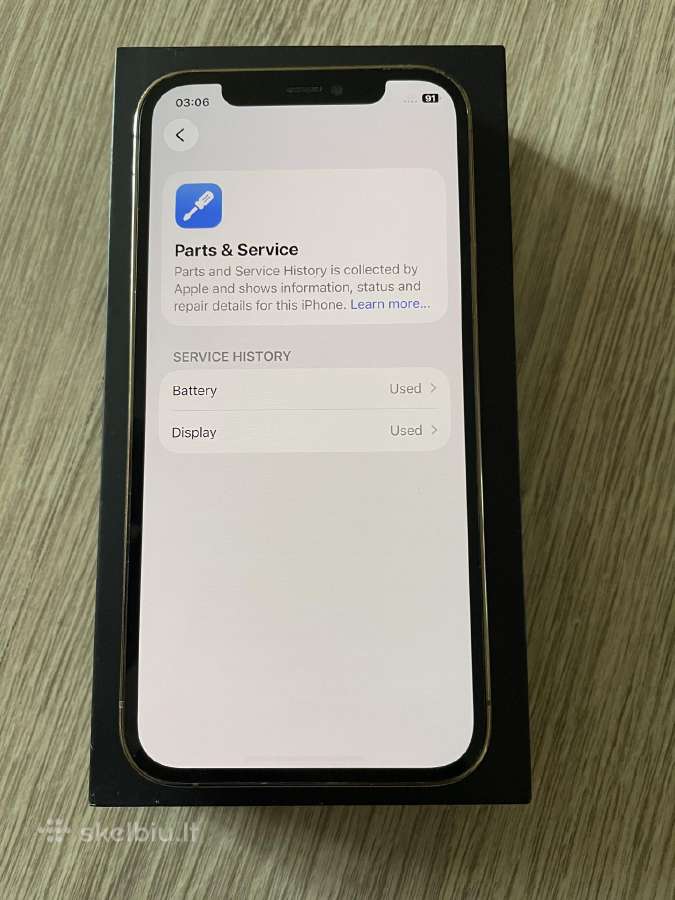 Apple iPhone 12 Pro,128 GB ,Gold. - nuotraukos Nr. 8