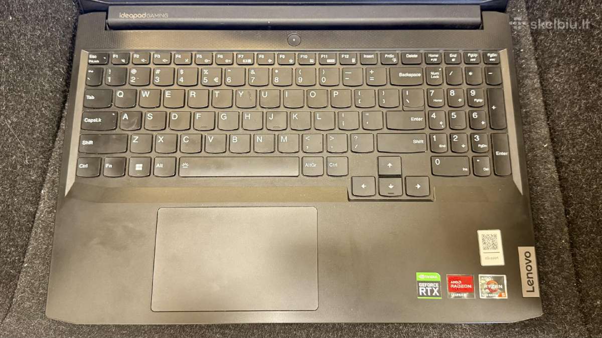 Lenovo Ideapad Gaming 3 15ach6 su garantija - nuotraukos Nr. 2