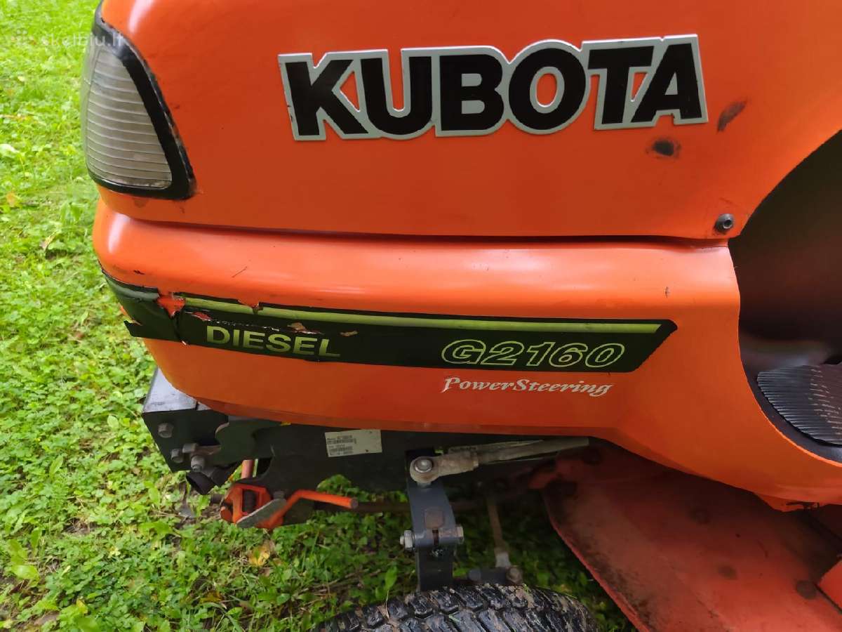 Kubota zoliapjove g2160 - nuotraukos Nr. 9