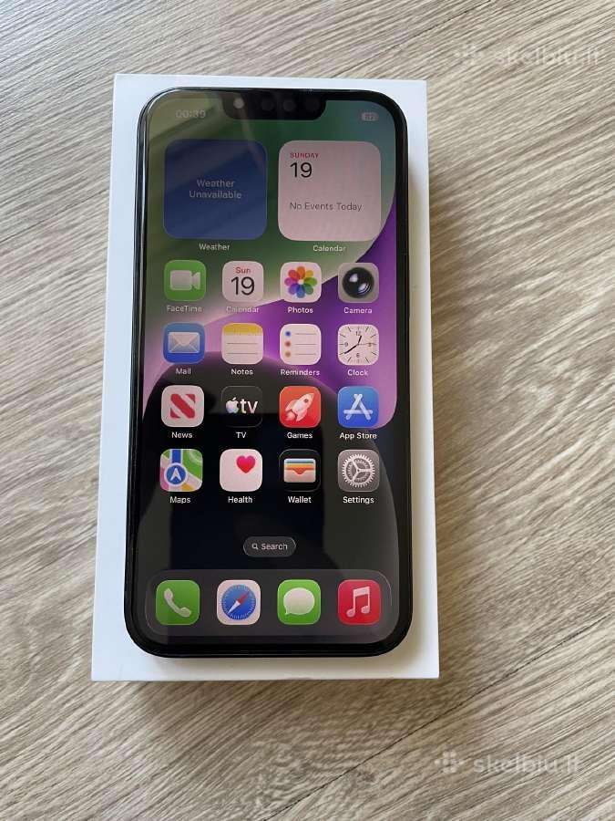 Apple iPhone 14 ,midnight,256 GB. - nuotraukos Nr. 2