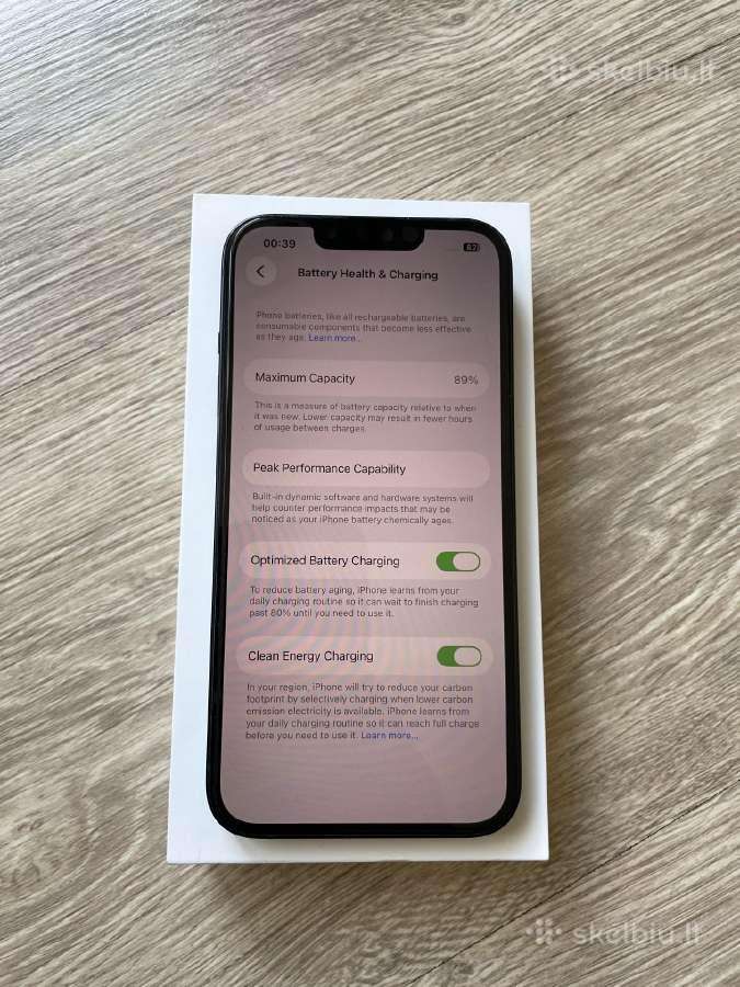 Apple iPhone 14 ,midnight,256 GB. - nuotraukos Nr. 4