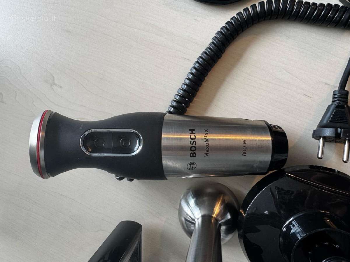 Bosch Maxomixx“ 800 W trintuvas su priedais - nuotraukos Nr. 3