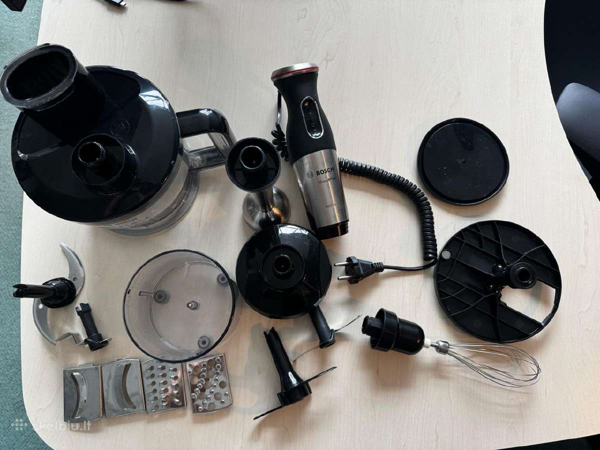 Bosch Maxomixx“ 800 W trintuvas su priedais - nuotraukos Nr. 2