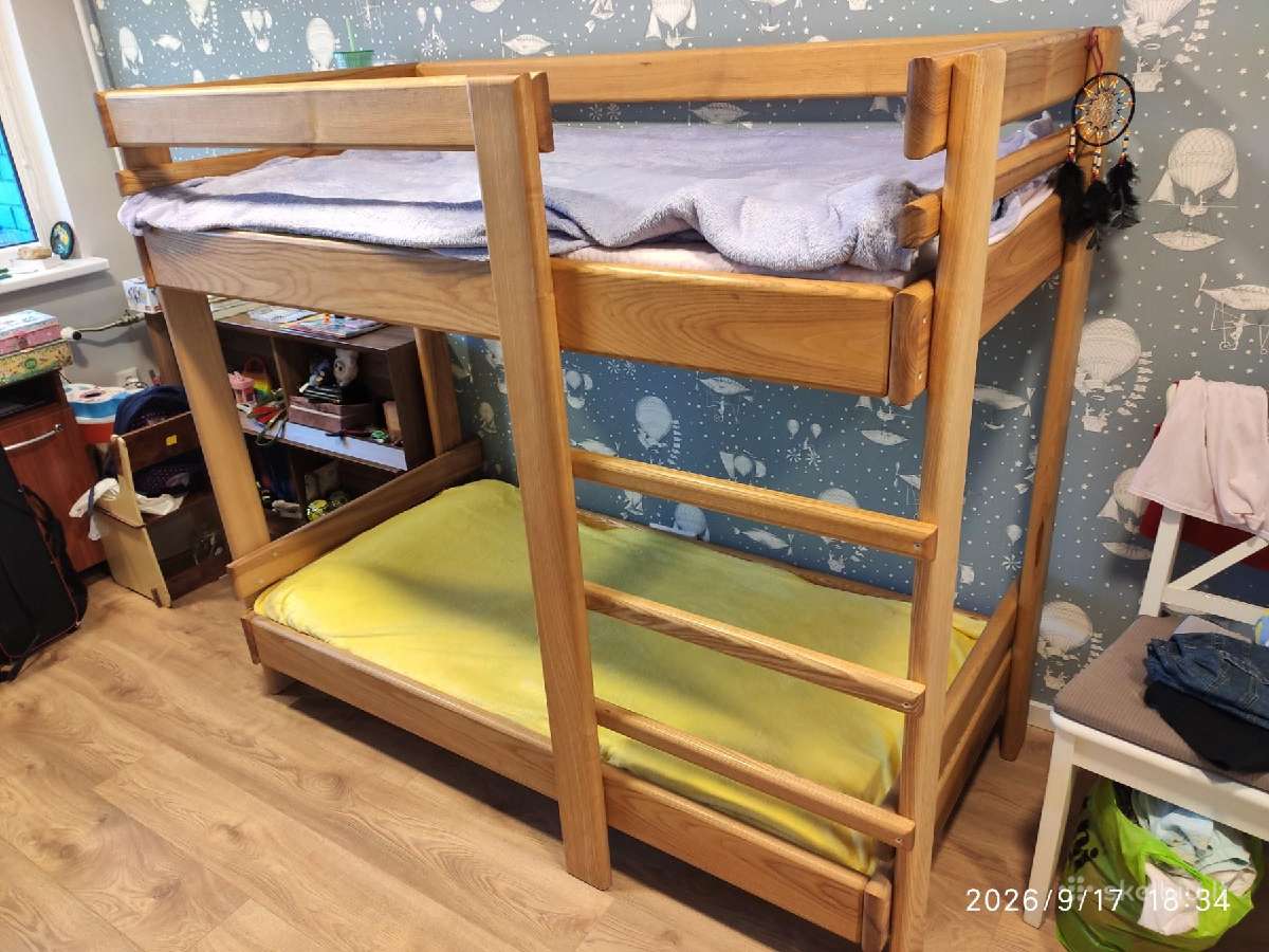 Vaikiška dviejų aukštų lovytė - nuotraukos Nr. 9