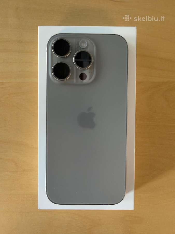 iPhone 16 Pro, 256gb, Natural Titanium - nuotraukos Nr. 2
