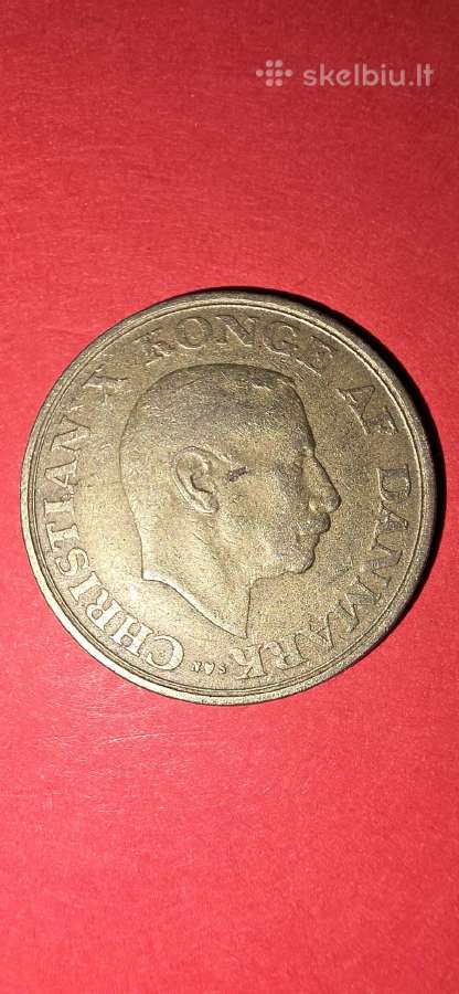 Danija 1 krona 1947 - nuotraukos Nr. 2