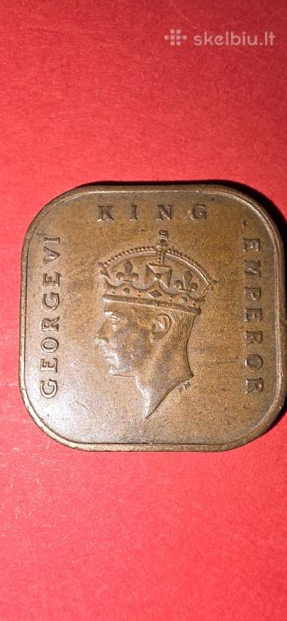 Malaja 1 centas 1943 - nuotraukos Nr. 2