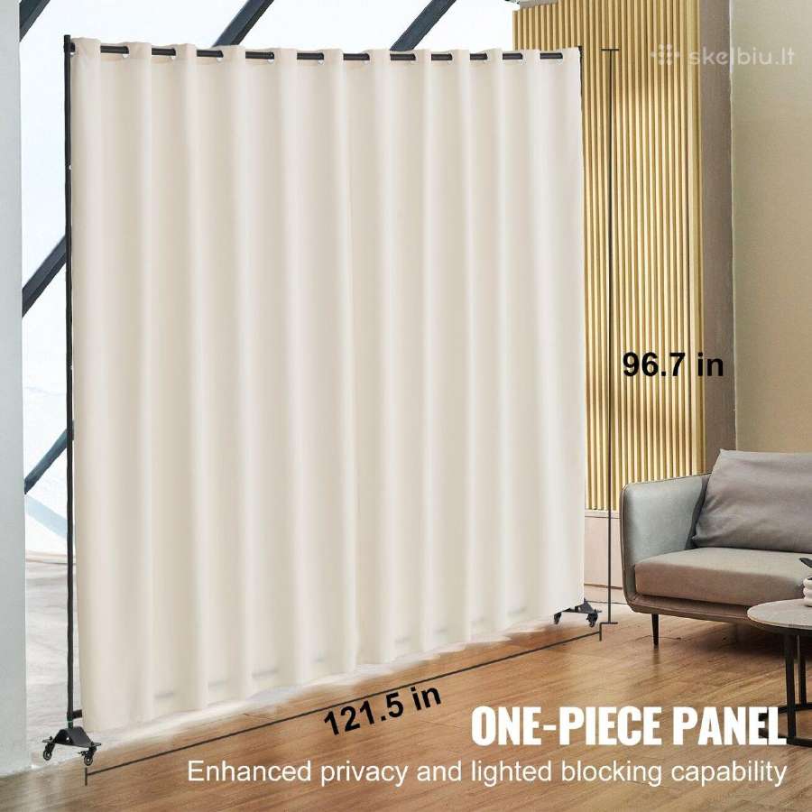 Perkeliama kambario pertvara su ratukais 308x245cm - nuotraukos Nr. 6