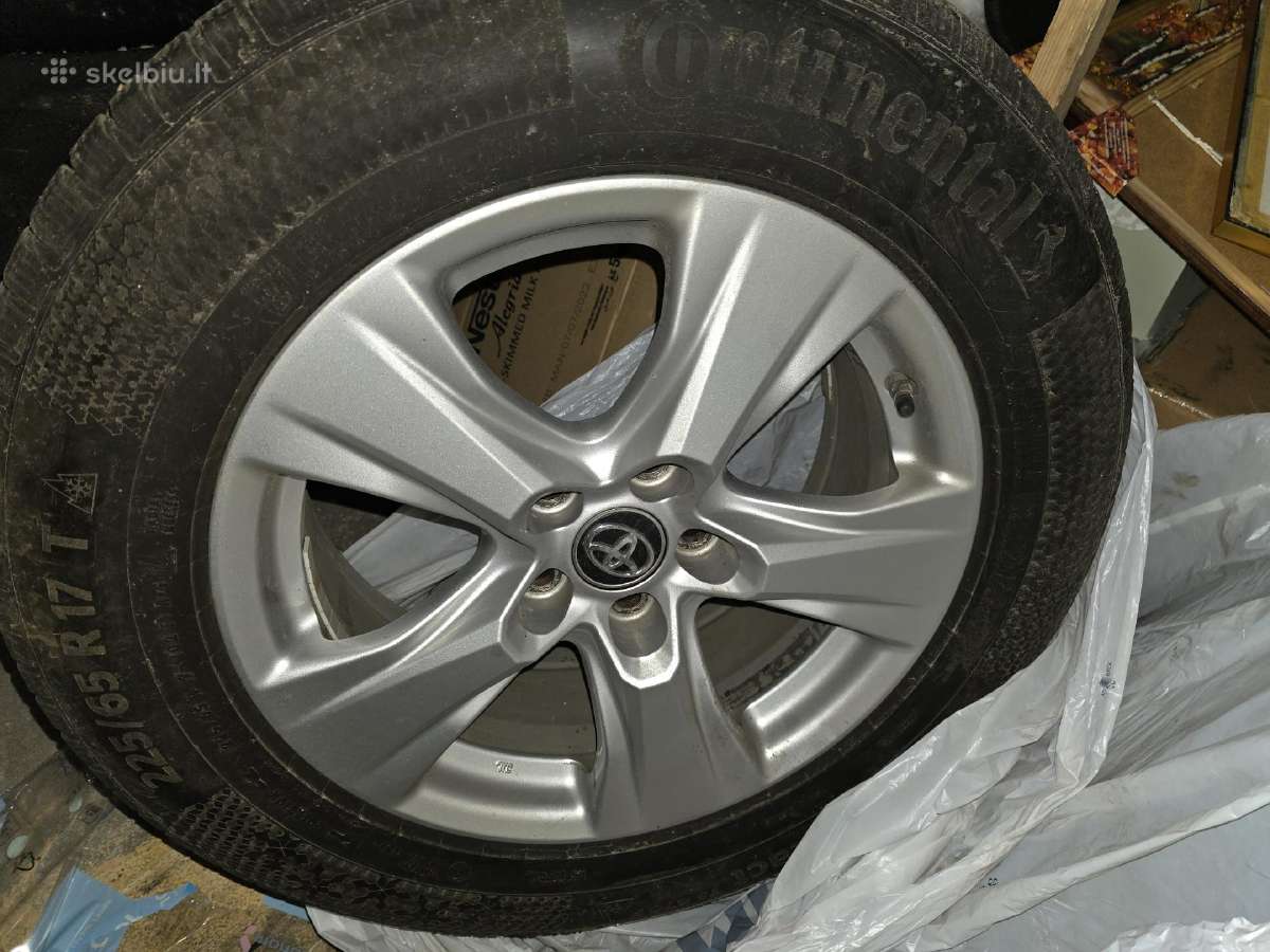 Originalūs Toyota Rav4 R17 ratlankiai su pad - nuotraukos Nr. 4