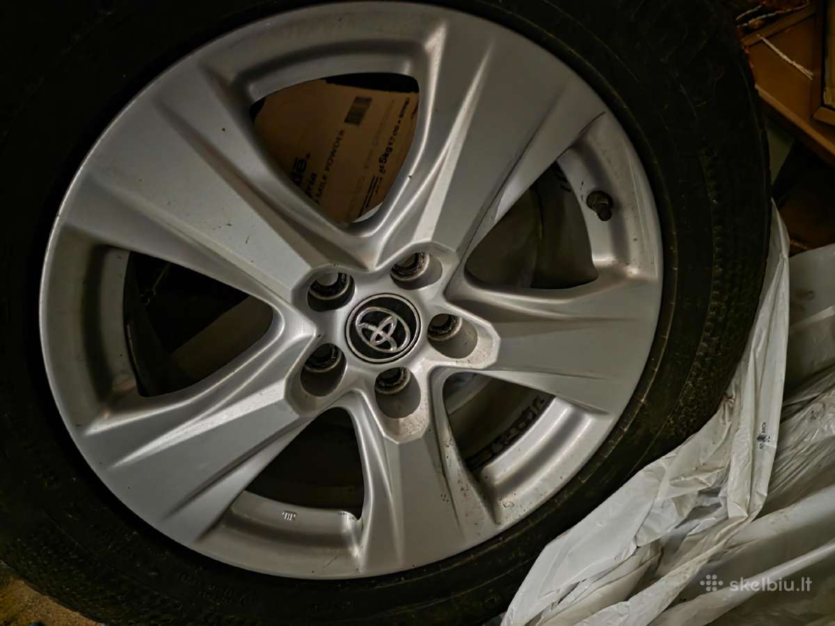 Originalūs Toyota Rav4 R17 ratlankiai su pad - nuotraukos Nr. 5