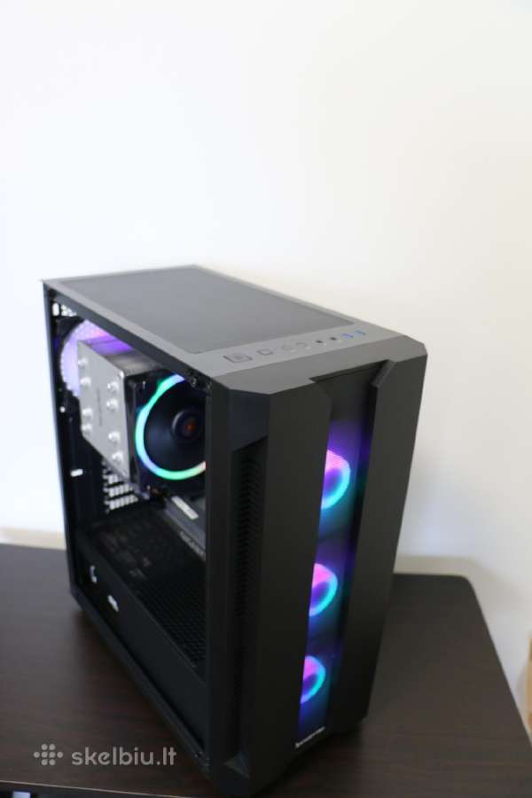 Žaidimų kompiuteris - i5 8600k - Rx6600 8gb - 16g - nuotraukos Nr. 2