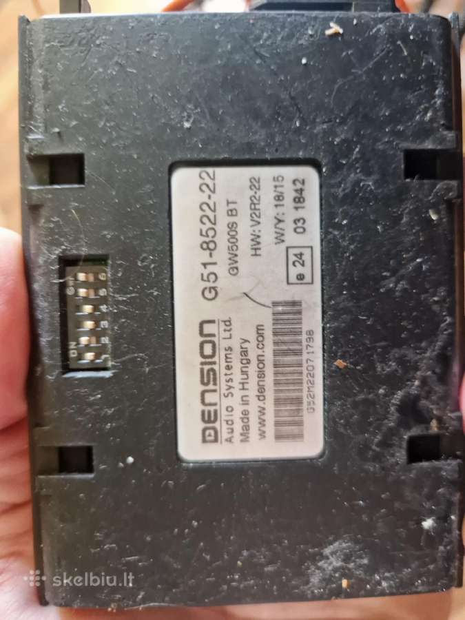 Dension Gw500s Bluetooth adapteris - nuotraukos Nr. 2