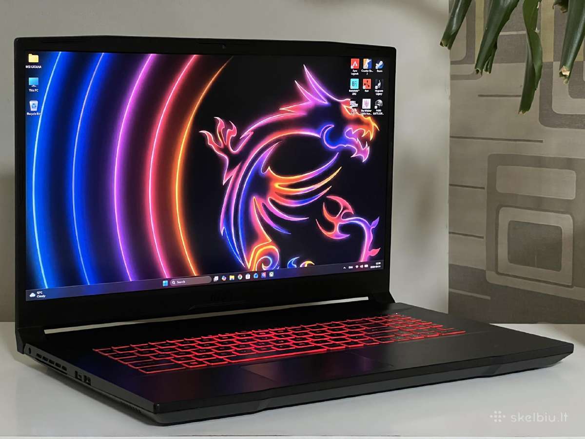 Parduodamas Msi Gf76 su Rtx 3060, I7-11k, 144hz. - nuotraukos Nr. 2