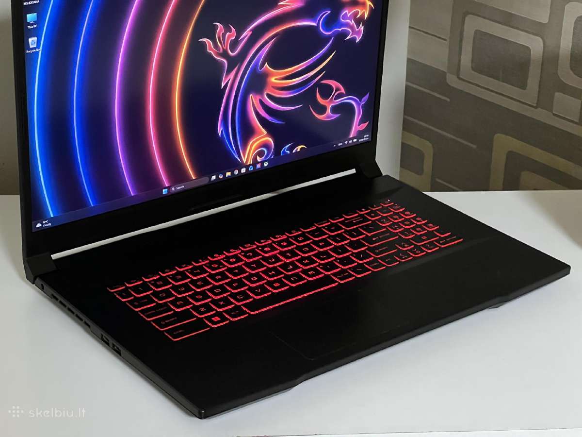 Parduodamas Msi Gf76 su Rtx 3060, I7-11k, 144hz. - nuotraukos Nr. 3