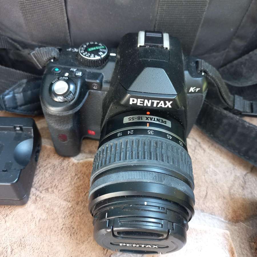 Pentax K-r veidrodinis fotoaparatas, 2 objektyva - nuotraukos Nr. 2