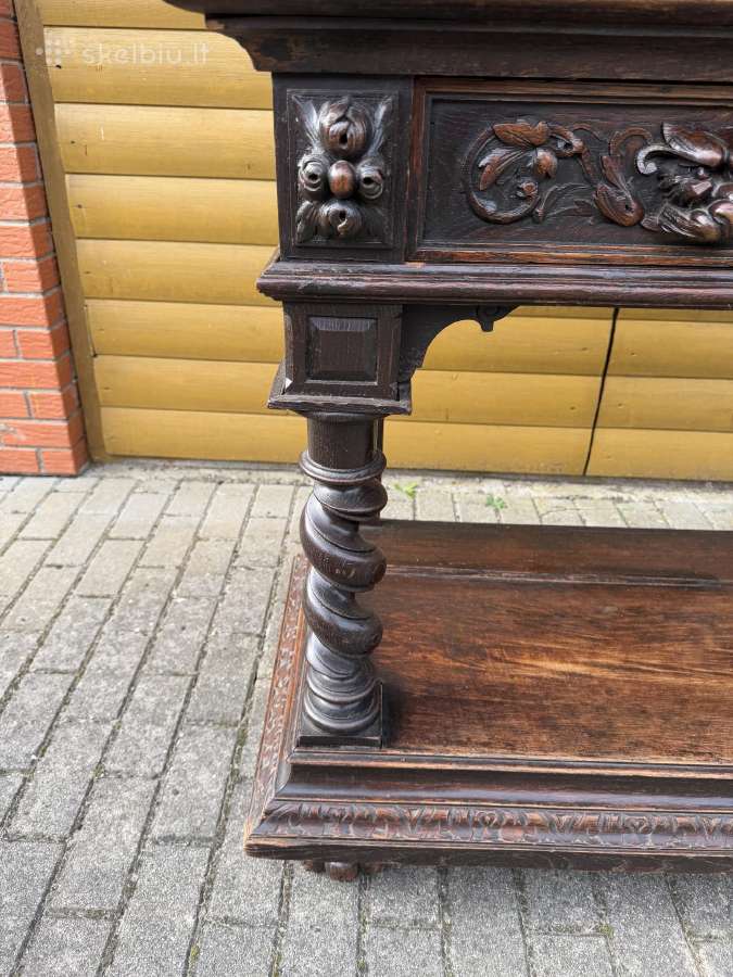 Įspūdingas antikvarinis bufetas - nuotraukos Nr. 6