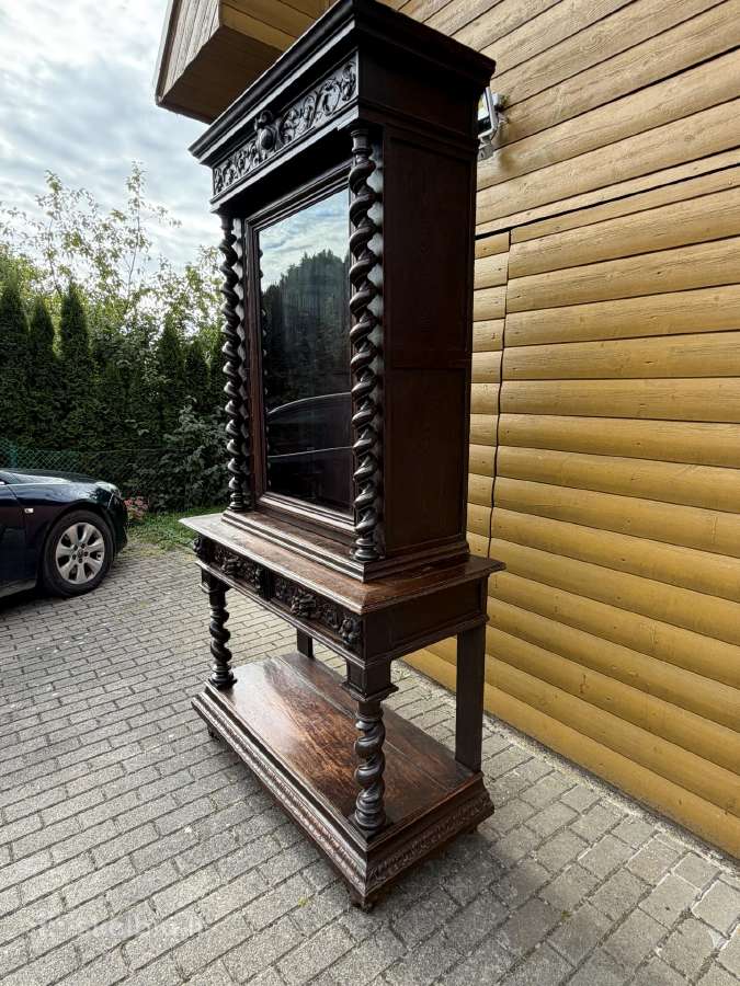 Įspūdingas antikvarinis bufetas - nuotraukos Nr. 9