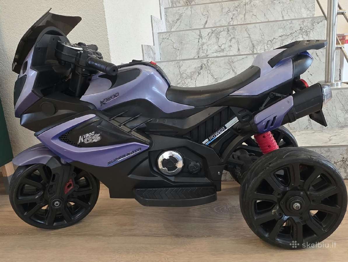 Vaikiškas elektrinis motociklas - nuotraukos Nr. 2