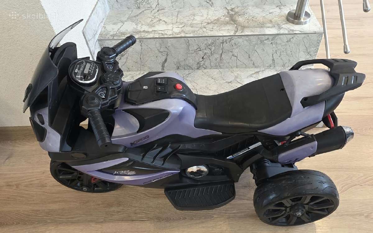 Vaikiškas elektrinis motociklas - nuotraukos Nr. 3