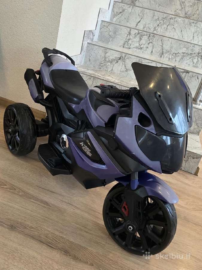 Vaikiškas elektrinis motociklas - nuotraukos Nr. 4