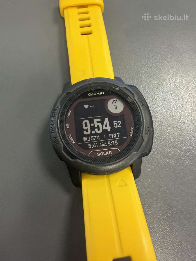Garmin Instinct 2s Solar GPS išmanus laikrodis - nuotraukos Nr. 3